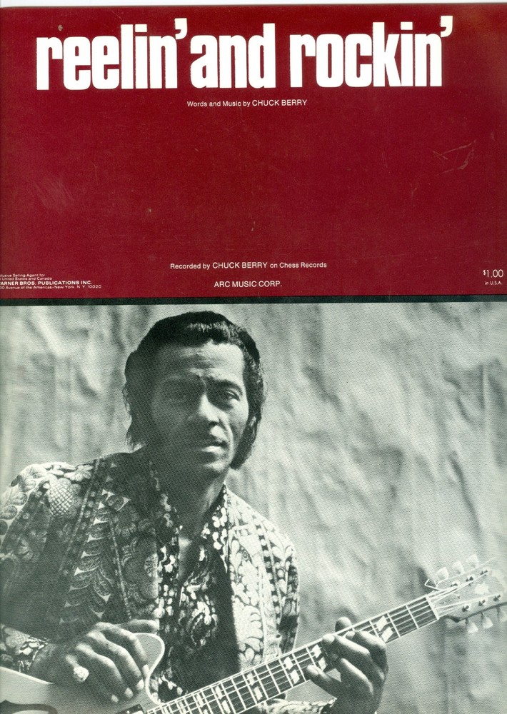 Chuck Berry « Reelin&rsquo; and Rockin&rsquo; sheet music ARC Music Group Chess Records 1965