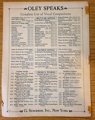 Sheet Music, Morning (Le Jour) D min High Voice by Oley Speaks. Frank L Stanton