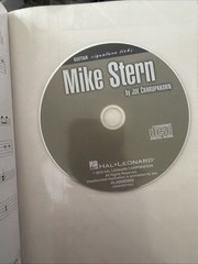 Mike Stern Guitar Book Signature Licks Sheet Music Tab W/CD 128 Pages Jazz New