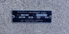 Wurlitzer Model 120 Electric Piano – 1950’s