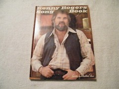 KENNY ROGERS SONG BOOK – Songbook CHERRY LANE 23 Songs – 1979 with Photos