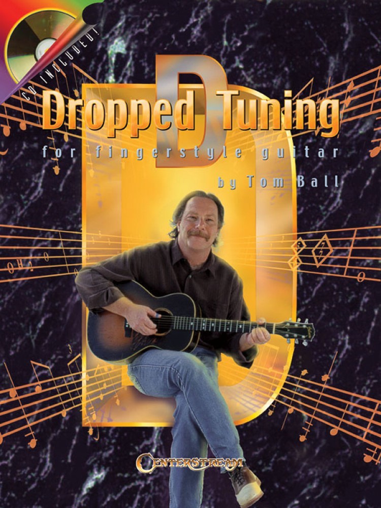 Dropped D Tuning for Fingerstyle Guitar Sheet Music Guitar Book 000000305