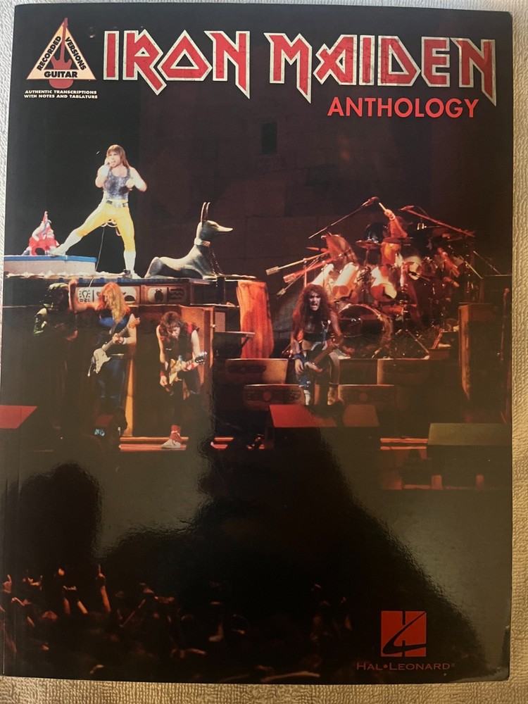 Iron Maiden – Anthology – Guitar Tab / Tablature Book