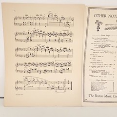 Antique 1892 Shepherds All and Maidens Fair Piano Solo Sheet Music