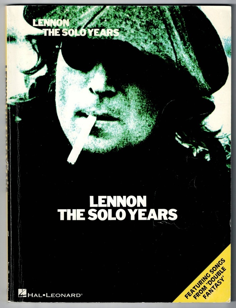 JOHN LENNON The Solo Years 1981 songbook THE BEATLES Double Fantasy