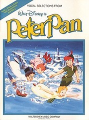 Peter Pan Sheet Music Piano Vocal Guitar Songbook NEW 000360819