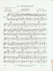 Michigan Female Impersonator 1924 LIONEL « IRON MIKE » AMES Sheet Music!