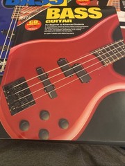 PROGRESSIVE BASS GUITAR & Rock Bass, Beginner Bass Lot Of 3