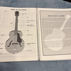 Mel Bays Guitar Class Method Book 1976 144 Pages.