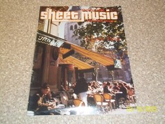 Lot of 9 Sheet Music Magazine All 1982 – 1983 Back Issues