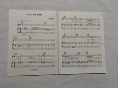 The Best of Bob Seger & The Silver Bullet Band 1982 Songbook Piano Voice Guitar