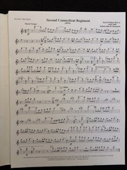 Second Connecticut Regiment Concert Band Complete Set Score Parts CD Reeves