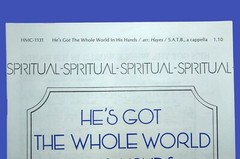 Choral Sheet Music « He&rsquo;s Got The Whole World In His Hands » SATB -A Cappella