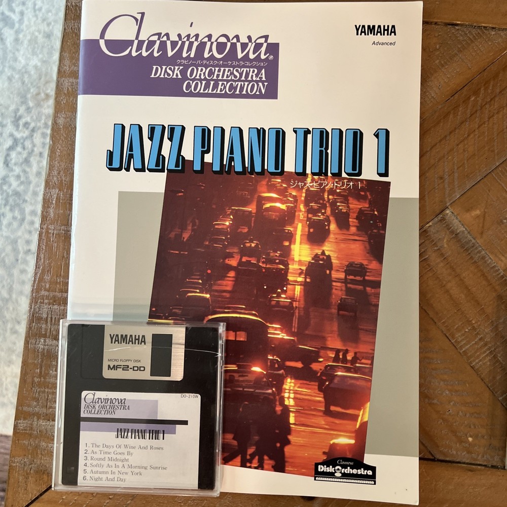 Yamaha Clavinova Jazz Bundle Jazz Piano 1 2 Trio + Jazz Lesson 4 Books 4 Disks