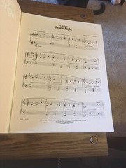 Vintage Sheet Music: Prairie Night, Glover 1971