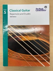 Classical Guitar Repertoire And Etudes Level 5 The Royal Conservatory Study Book