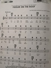 Fiddler On The Roof Organ Selections Sheet Music PB Charles Hansen Magnus Organ