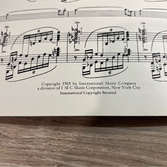 Vintage 1965 Blazhevich Concerto No.10 Trombone Piano IMC