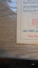 Benny Davis Joe Burke No Wonder That I Love You Sheet Music 1924 Art Deco
