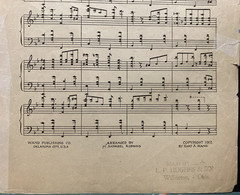Historic BLUES Pub.~Antique 1912 Sheet Music~DALLAS BLUES~Hart Wand~pre-WC Handy