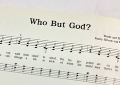Who But God? – Hinson/Payne – Gospel Sheet Music