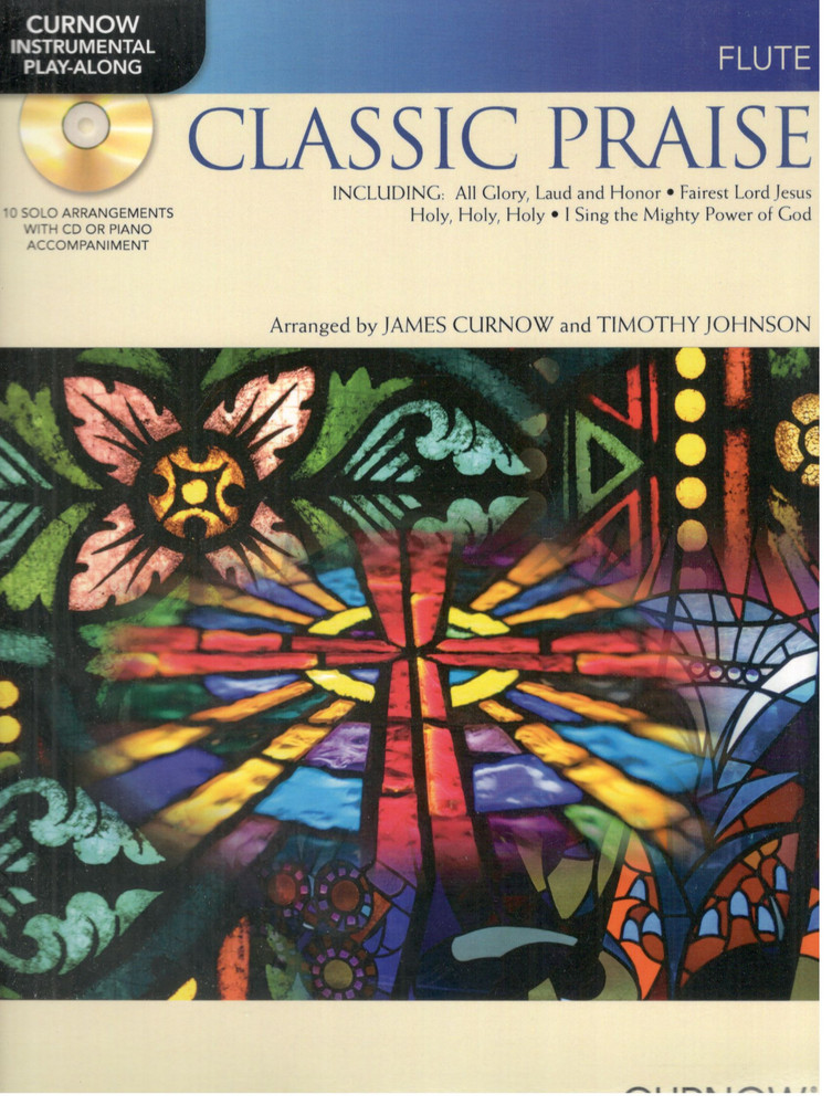 CLASSIC PRAISE INSTRUMENTAL PLAY-ALONG FLUTE MUSIC BOOK & CD CURNOW NEW ON SALE