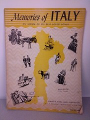 Memories Of Italy Best Loved Song Book – Vintage. (BR1)