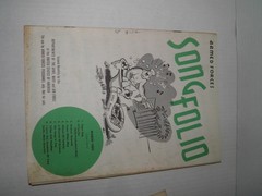 Vintage Armed Forces Song Folio Sheet Music 1952 Lot of 10 GUC
