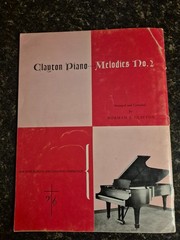 CLAYTON PIANO MELODIES No 2 Arranged by Norman Clayton Vintage Music Book 1965