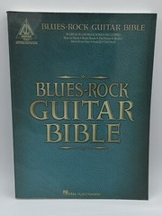 Hal Leonard Blues-Rock Guitar Bible Trade Paperback Book Jimi Hendrix Doors