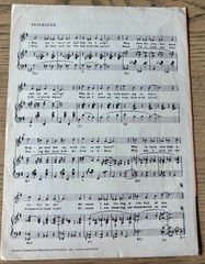 FREED & BROWN SINGING IN THE RAIN SHEET MUSIC (1970&rsquo;s) ENGLAND