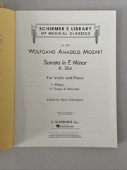 Schirmer&rsquo;s Library of Musical Classics Violin and Piano Lot of 10 Free Shipping