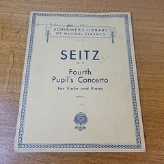 Lot of 10 Schirmer&rsquo;s Library of Musical Classics For The Violin Some Piano +2
