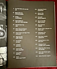 Rock Band Guitar Recorded Versions Authentic Tablature Songbook Collectible 2007
