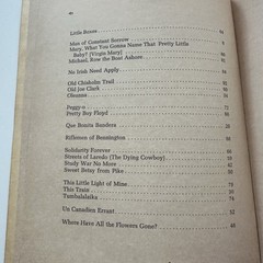 Vintage 1967 Folksong Festival Songbook – Irwin Silver – Scholastic Books