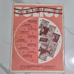M. Witmark & Sons Please Think of Me Piano Sheet Music Pop Davis Morgan Murry