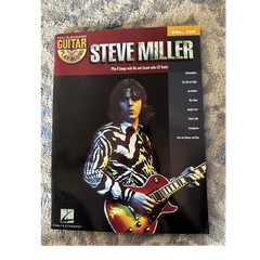 Hal Leonard Steve Miller Electric Guitar Song Book Sheet Music Tabulature Rock