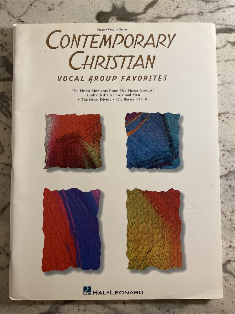 Contemporary Christian Vocal Group Favorites – Piano/Vocal/Guitar