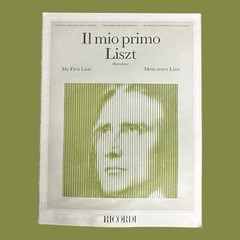 Il Mio Primo Liszt Piano Book Ricordi 1993 Reprint NOS Italy