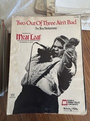 Meat Loaf – Two out of Three ain&rsquo;t bad – Sheet Music Jim Steinman Lyrics