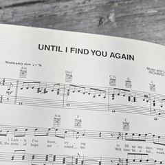Richard Marx Right Here Waiting Sheet Music 1989 Pop Rock Piano Vocal Guitar