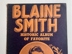 Vintage 1943 – Blaine Smith Historic Album Song / Poems /Picture Book (32 Pages)