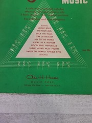 William Stickles Tri-Chord Piano Christmas Songbook Sheet Music 1954 Hansen USA