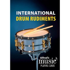 Alfred&rsquo;s Music Playing Cards: International Drum Rudiments Card Deck (1 Pack)