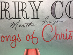 Perry Como, Songs Of Christmas Music Book, 1959