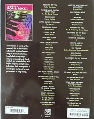 Giant Book of Pop & Rock Easy Piano Sheet Music Dan Coates Songbook