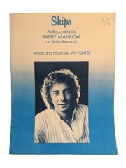 Ships Sheet Music Barry Manilow Piano Guitar Vocals 70s Pop Easy Listening F3B