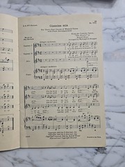 SCHIRMER&rsquo;S Showtunes Choral Collection For S.S.A. RARE BOOKLET 30s 40s