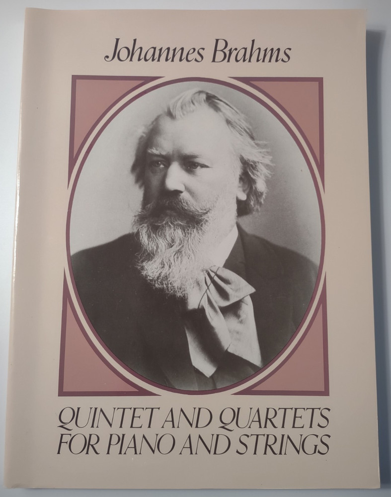 Brahms — Quintet and Quartets for Piano and Strings (Dover) NEW