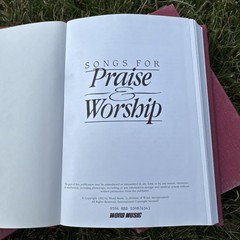 Songs for Praise and Worship 1992 Finest Word Music Songbook
